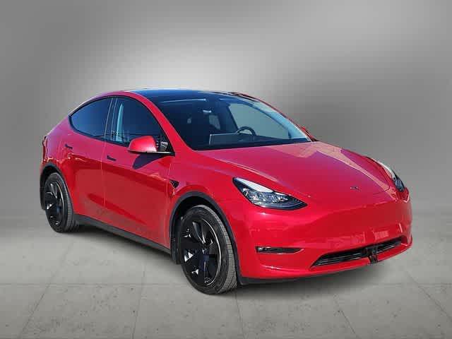 used 2021 Tesla Model Y car, priced at $27,500