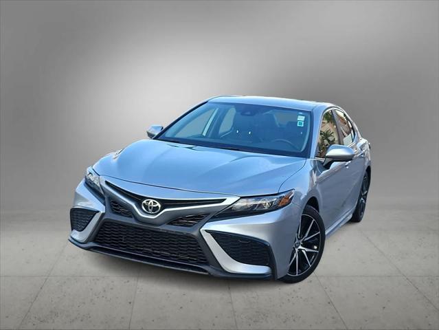 used 2021 Toyota Camry car, priced at $20,500