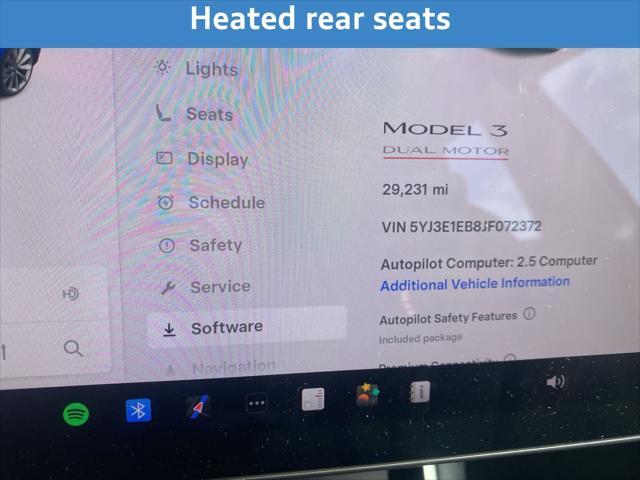 used 2018 Tesla Model 3 car, priced at $24,000