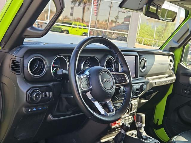 used 2021 Jeep Wrangler Unlimited 4xe car, priced at $37,000