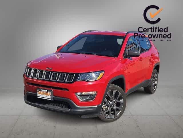 used 2021 Jeep Compass car, priced at $17,000