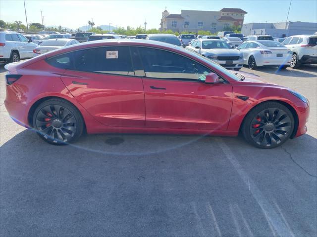 used 2022 Tesla Model 3 car, priced at $27,000