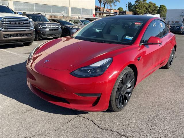 used 2022 Tesla Model 3 car, priced at $27,000