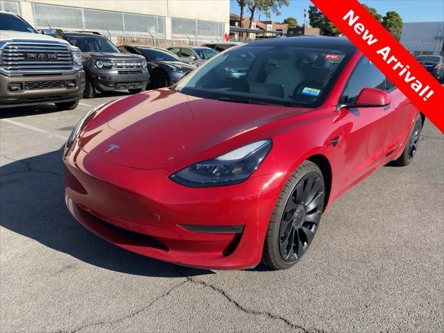 used 2022 Tesla Model 3 car, priced at $27,000