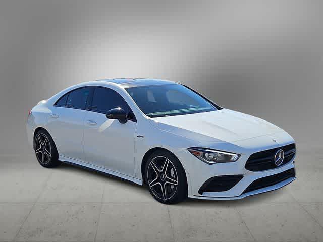 used 2023 Mercedes-Benz AMG CLA 35 car, priced at $39,000