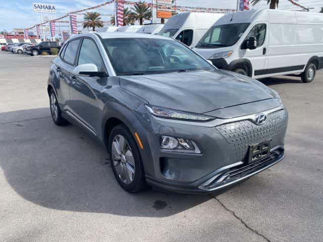 used 2021 Hyundai Kona EV car, priced at $18,000