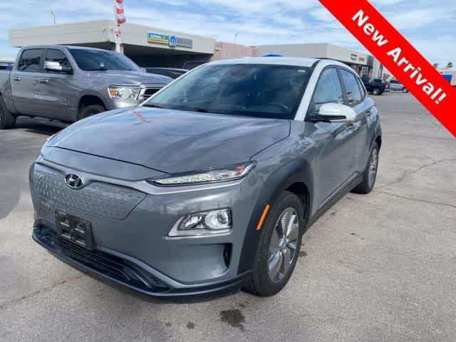 used 2021 Hyundai Kona EV car, priced at $18,000