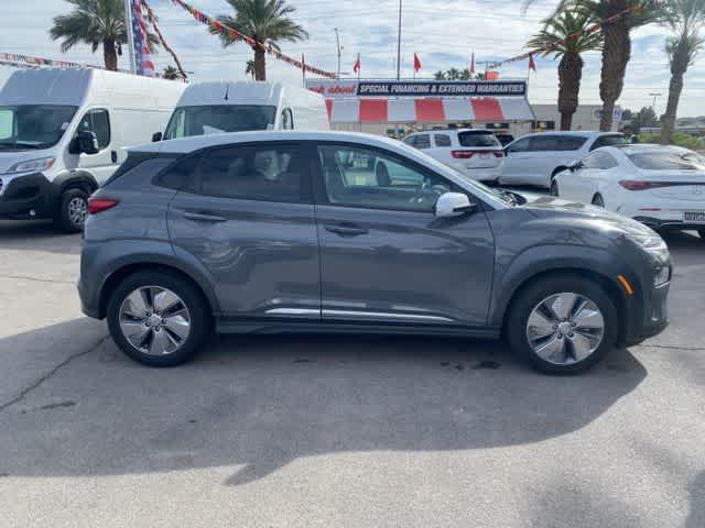 used 2021 Hyundai Kona EV car, priced at $18,000