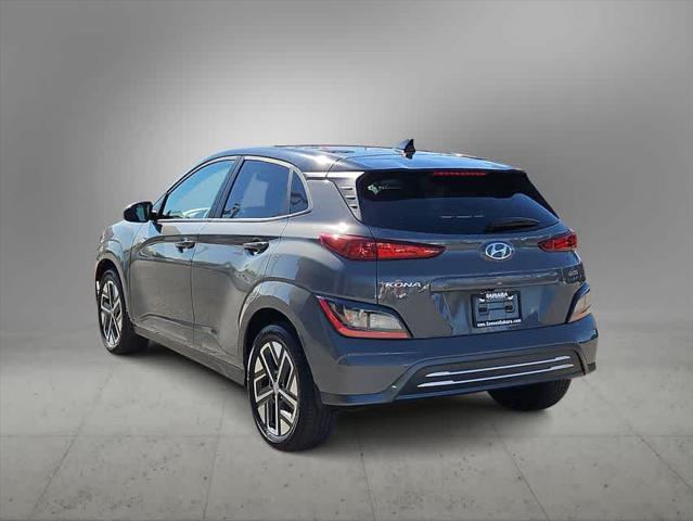 used 2023 Hyundai Kona EV car, priced at $18,000
