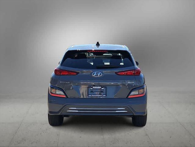 used 2023 Hyundai Kona EV car, priced at $18,000