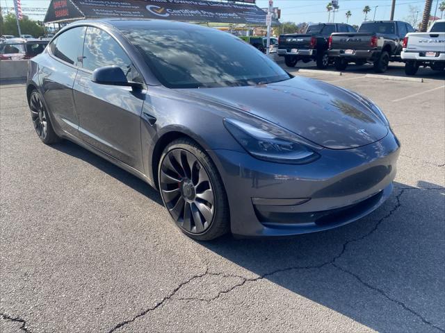 used 2021 Tesla Model 3 car, priced at $25,000