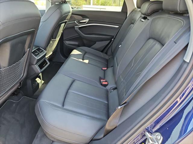 used 2021 Audi e-tron car, priced at $27,000