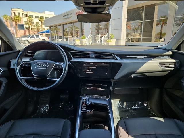 used 2021 Audi e-tron car, priced at $27,000