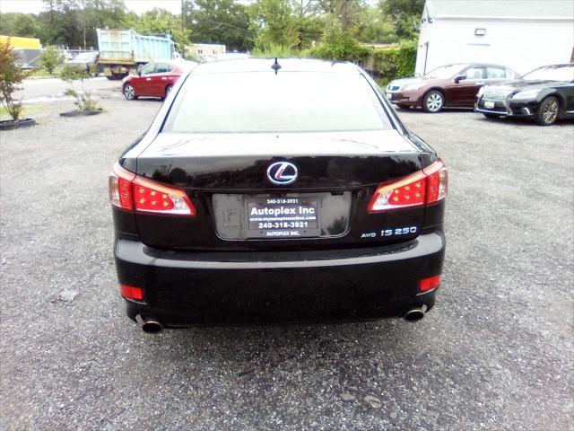 used 2012 Lexus IS 250 car, priced at $13,996