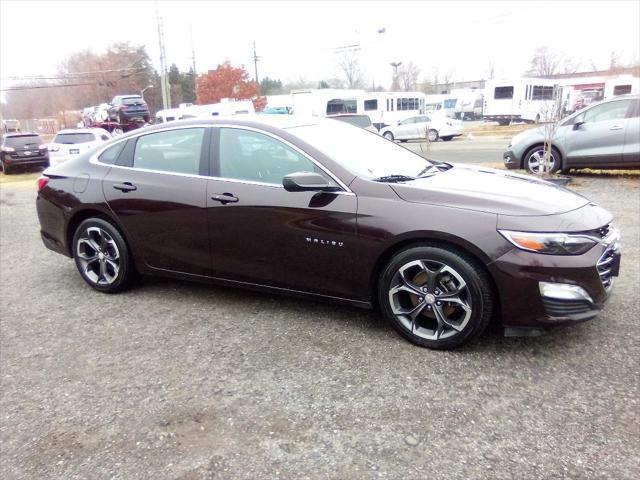 used 2021 Chevrolet Malibu car, priced at $14,496