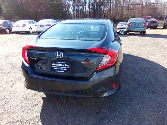 used 2016 Honda Civic car, priced at $13,896