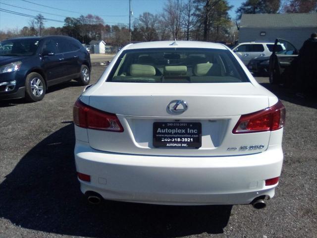 used 2011 Lexus IS 250 car, priced at $14,696