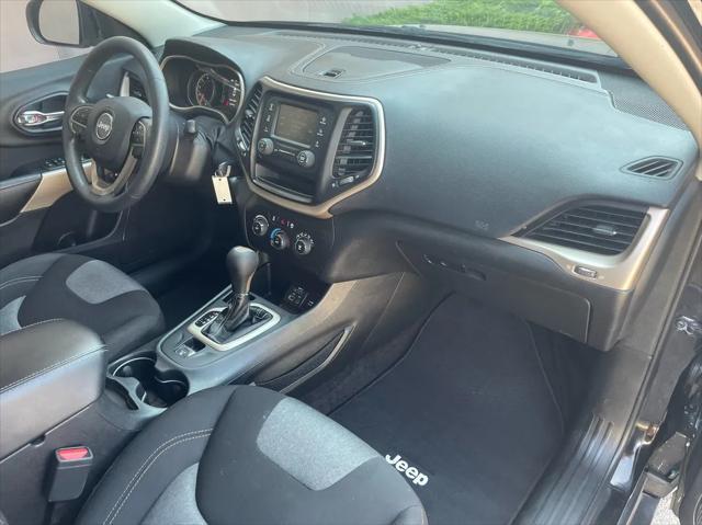 used 2018 Jeep Cherokee car, priced at $11,998