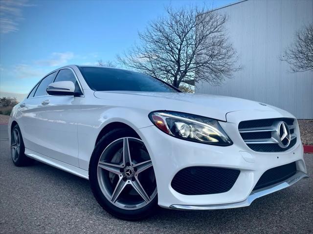 used 2018 Mercedes-Benz C-Class car, priced at $19,998