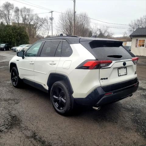 used 2021 Toyota RAV4 Hybrid car, priced at $35,000