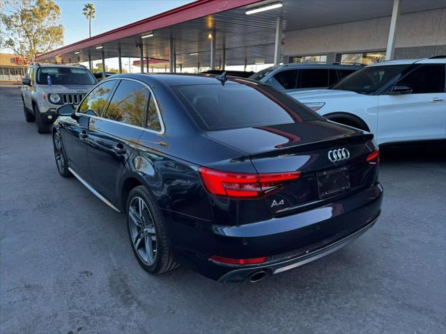 used 2017 Audi A4 car, priced at $11,000