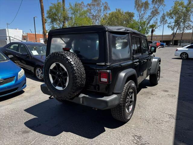 used 2018 Jeep Wrangler Unlimited car, priced at $21,990
