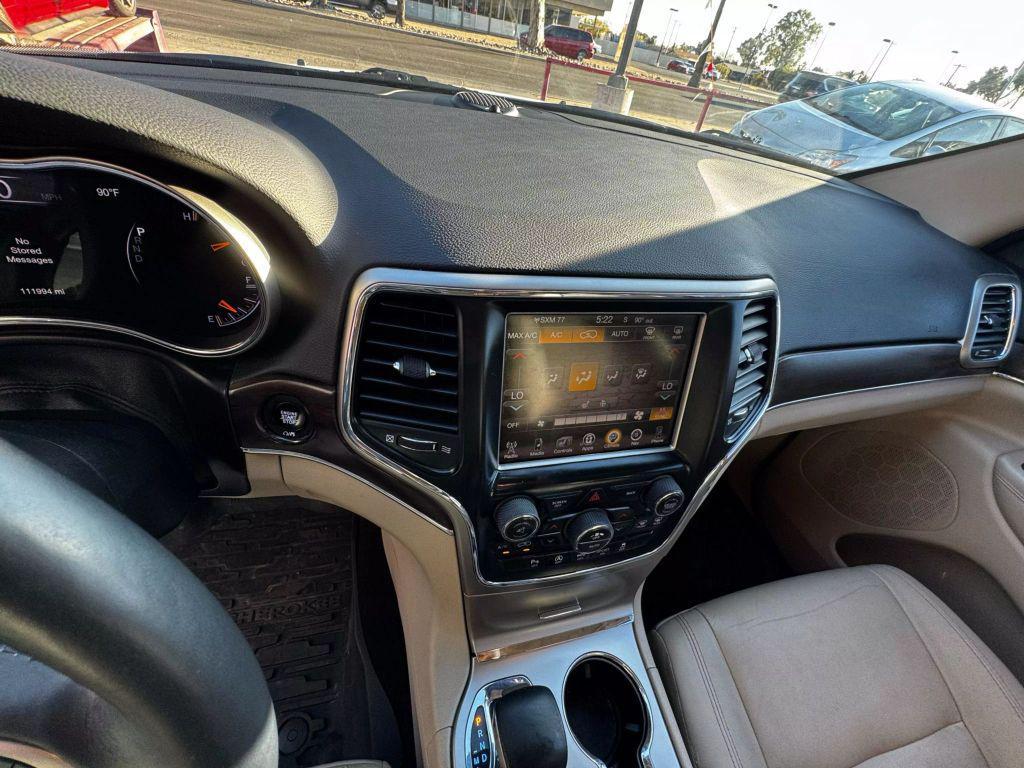 used 2017 Jeep Grand Cherokee car, priced at $15,500