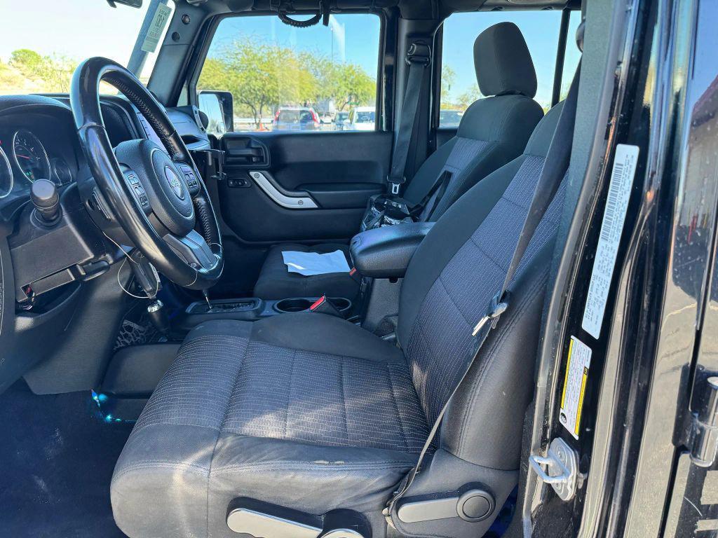 used 2011 Jeep Wrangler Unlimited car, priced at $12,550