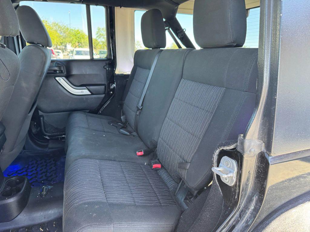 used 2011 Jeep Wrangler Unlimited car, priced at $12,550