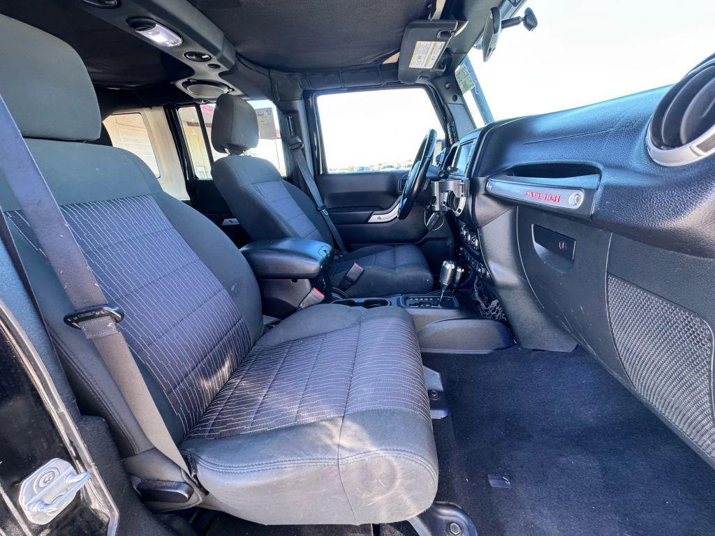 used 2011 Jeep Wrangler Unlimited car, priced at $12,550