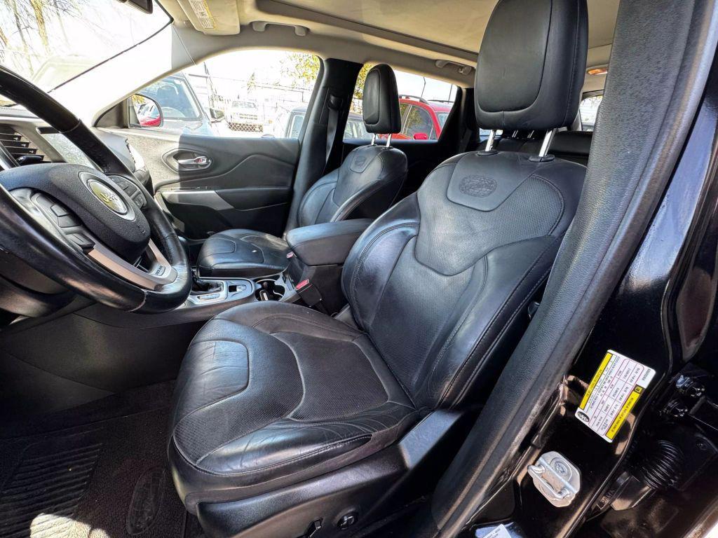 used 2017 Jeep Cherokee car, priced at $11,550