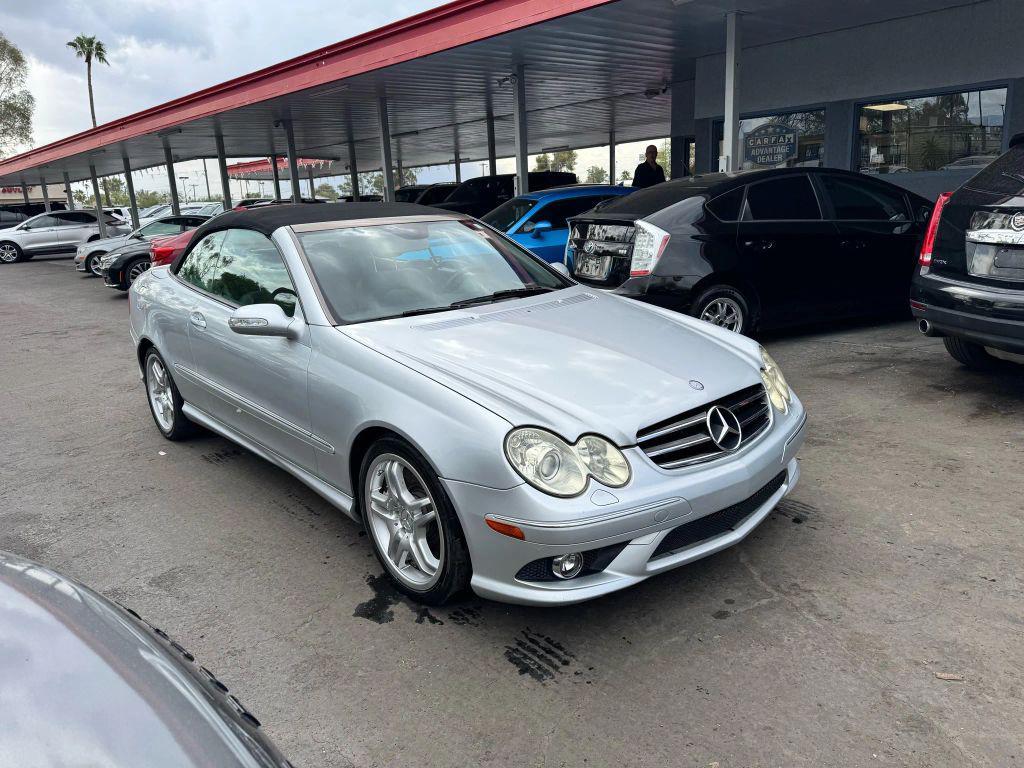 used 2008 Mercedes-Benz CLK-Class car, priced at $9,999