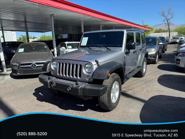 used 2018 Jeep Wrangler JK Unlimited car, priced at $20,500