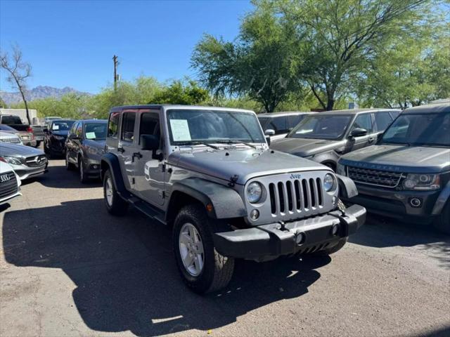 used 2018 Jeep Wrangler JK Unlimited car, priced at $20,500