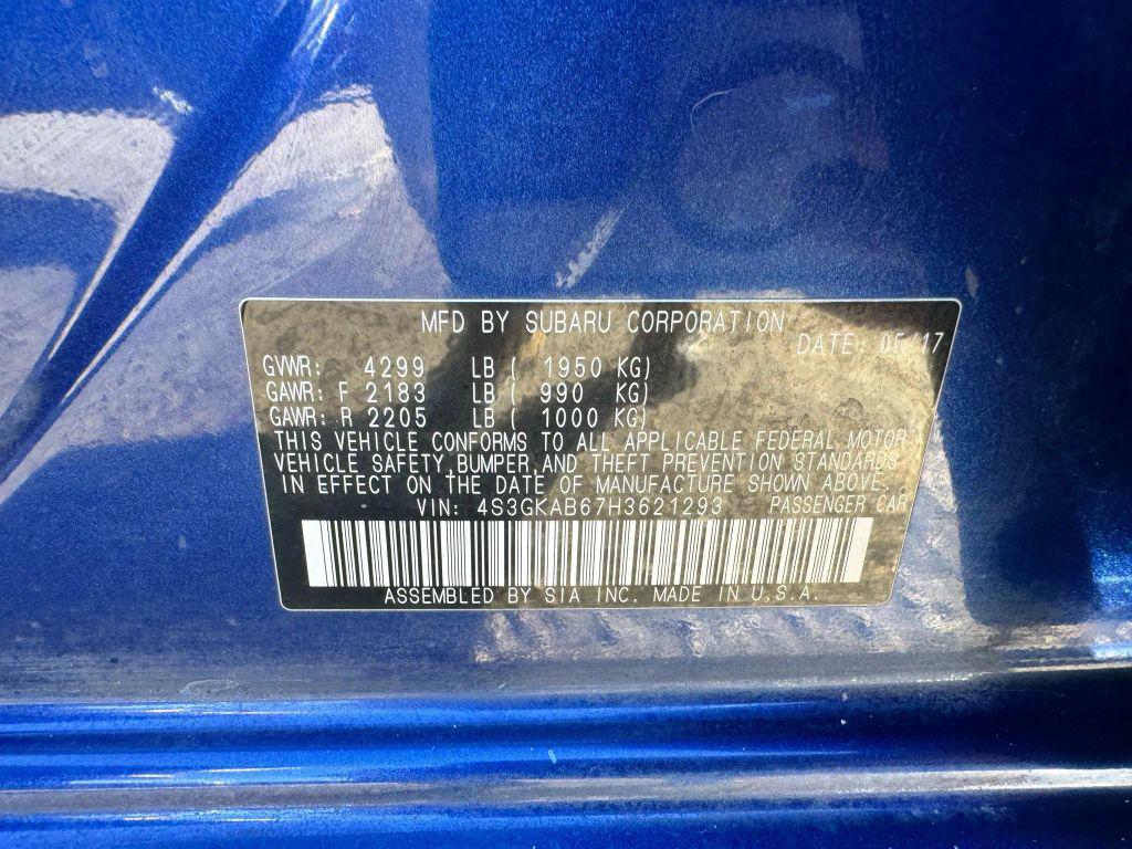 used 2017 Subaru Impreza car, priced at $9,999