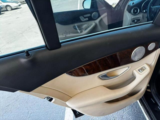 used 2018 Mercedes-Benz C-Class car, priced at $15,000