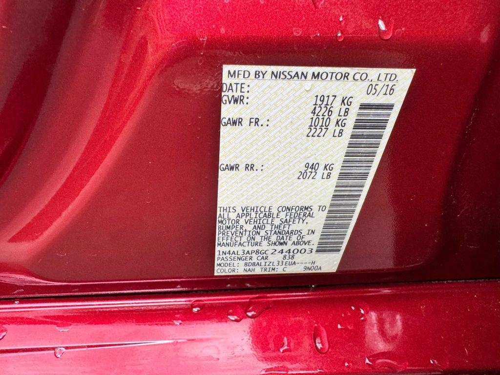 used 2016 Nissan Altima car, priced at $8,990