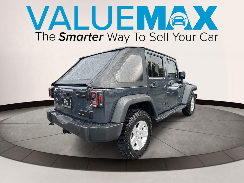 used 2017 Jeep Wrangler Unlimited car, priced at $16,103