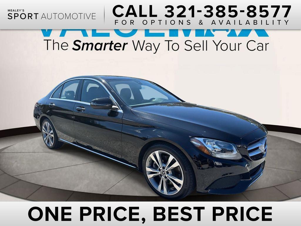 used 2018 Mercedes-Benz C-Class car, priced at $16,897