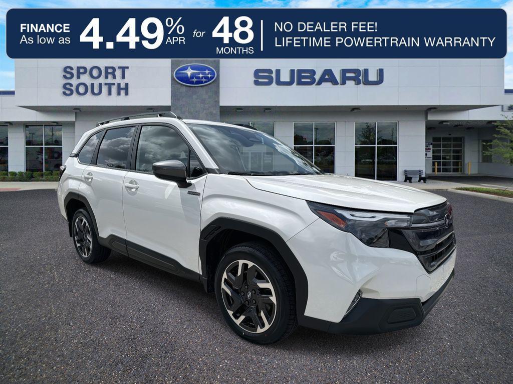 new 2025 Subaru Forester Hybrid car, priced at $36,730
