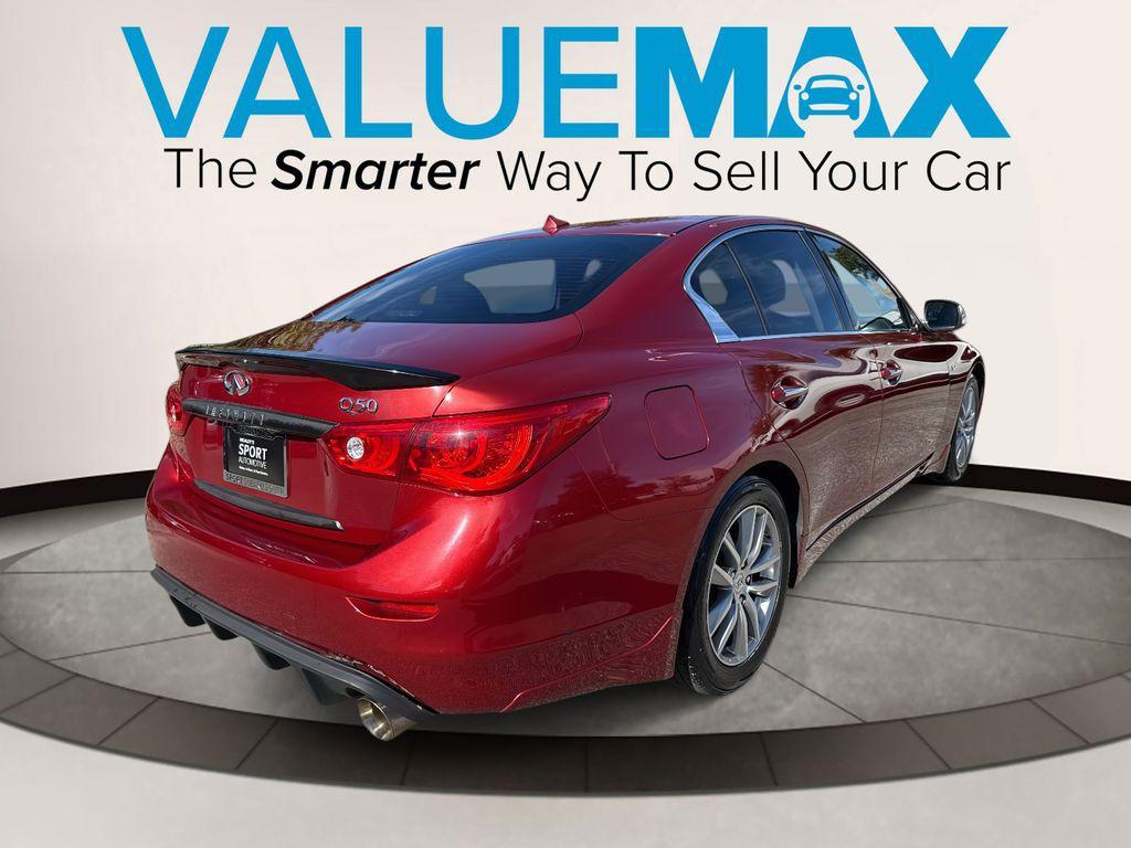 used 2015 INFINITI Q50 car, priced at $12,899