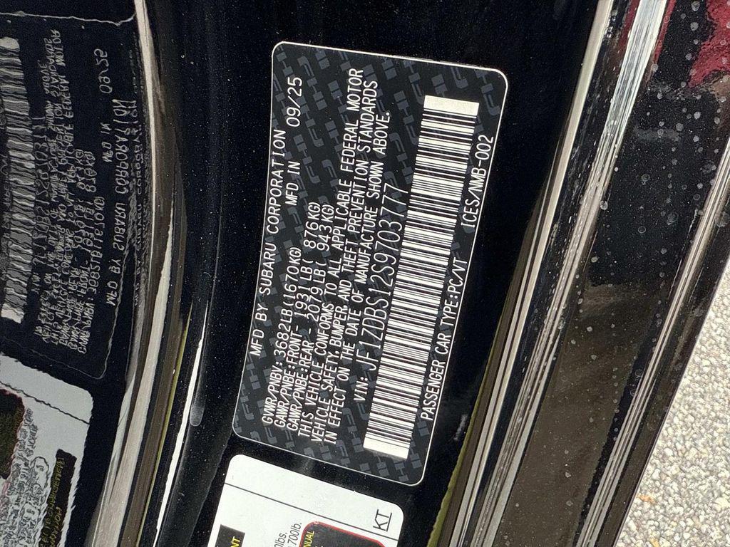 new 2025 Subaru BRZ car, priced at $38,497