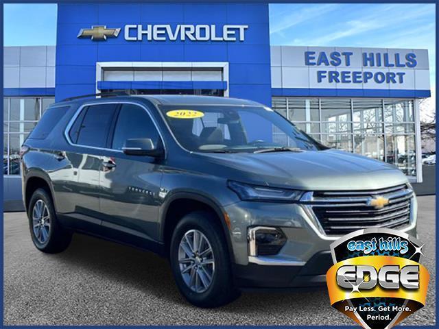 used 2022 Chevrolet Traverse car, priced at $24,995