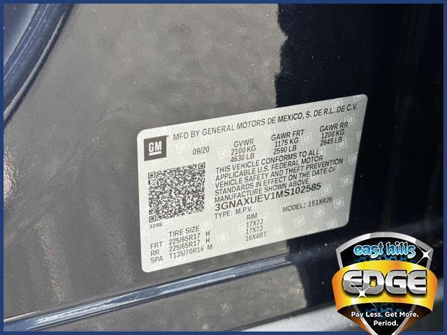 used 2021 Chevrolet Equinox car, priced at $18,988