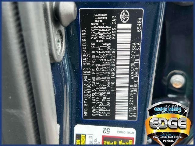 used 2020 Toyota Camry car, priced at $18,795