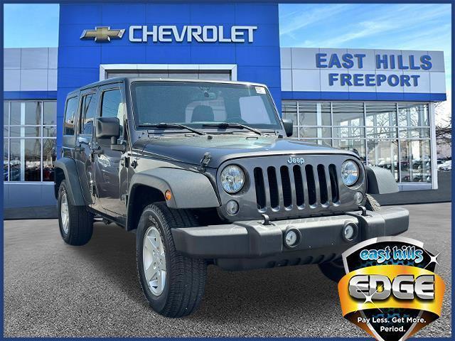 used 2017 Jeep Wrangler Unlimited car, priced at $19,995