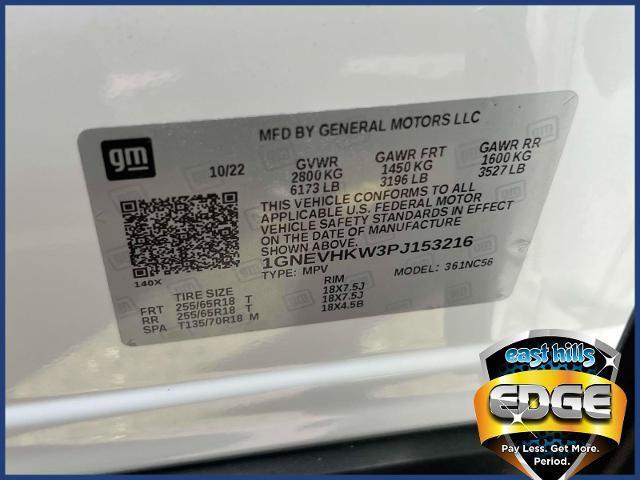 used 2023 Chevrolet Traverse car, priced at $32,995