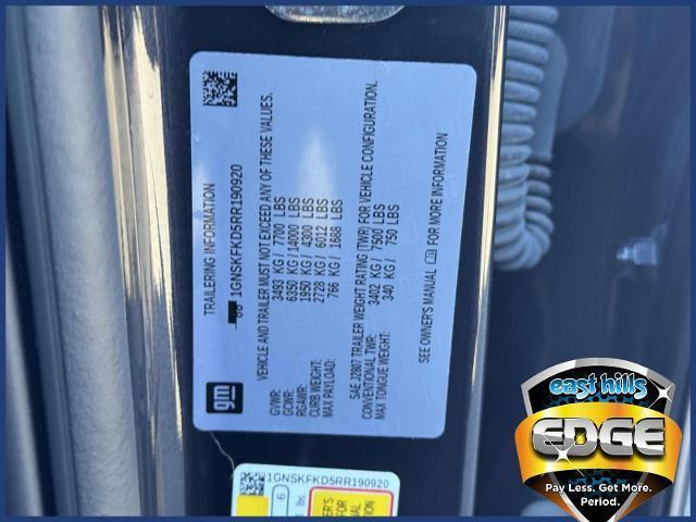 used 2024 Chevrolet Suburban car, priced at $56,995