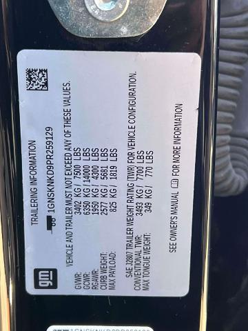 used 2023 Chevrolet Tahoe car, priced at $43,995