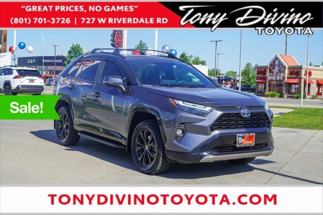 used 2022 Toyota RAV4 Hybrid car, priced at $35,899